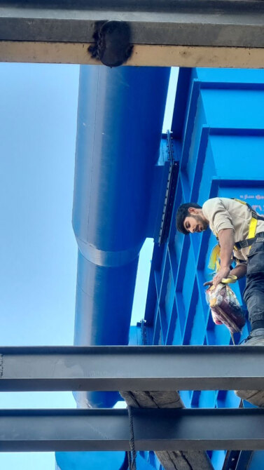 نصب و اجرای غبارگیر